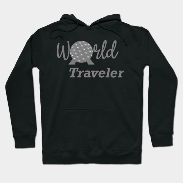 Epcot world traveler Hoodie by Polynesian Vibes